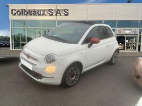 Vente de FIAT 500C 500C 1.0 70 ch Hybride BSG S/S (RED) à 16 490 € chez Fiat, Suzuki